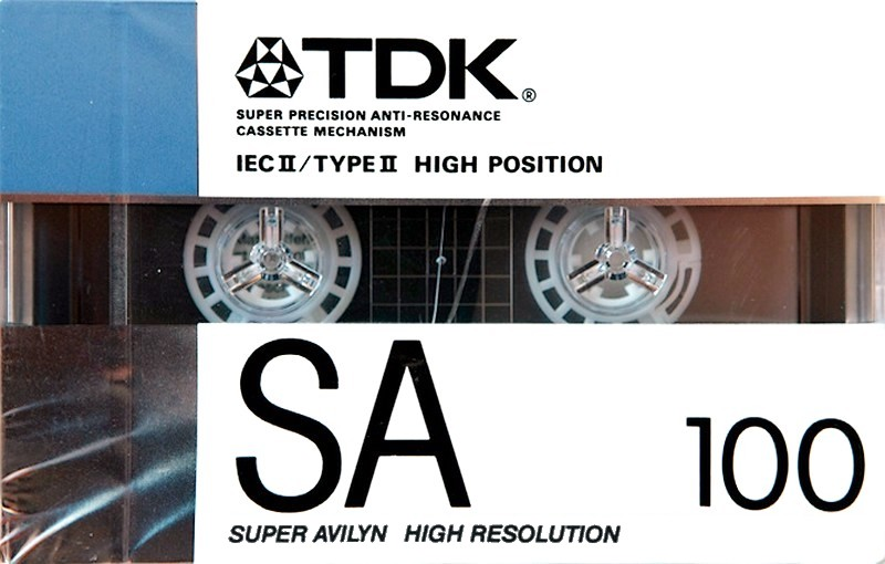 Compact Cassette: TDK  - SA 100