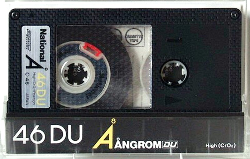 Compact Cassette National Angrom DU 46 "RT-46DU" Type II Chrome 1984 Japan