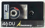 Compact Cassette National Angrom DU 46 "RT-46DU" Type II Chrome 1984 Japan