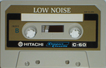 Compact Cassette Hitachi 60 Type I Normal 1968 Japan