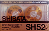 Compact Cassette Shibata 52 "SH52M" Type I Normal Hong Kong