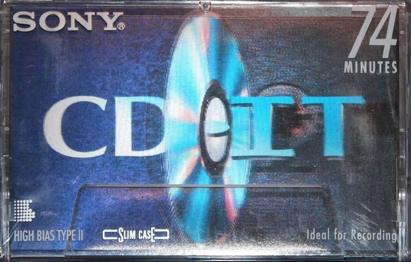 Compact Cassette: Sony  - CD-IT 74