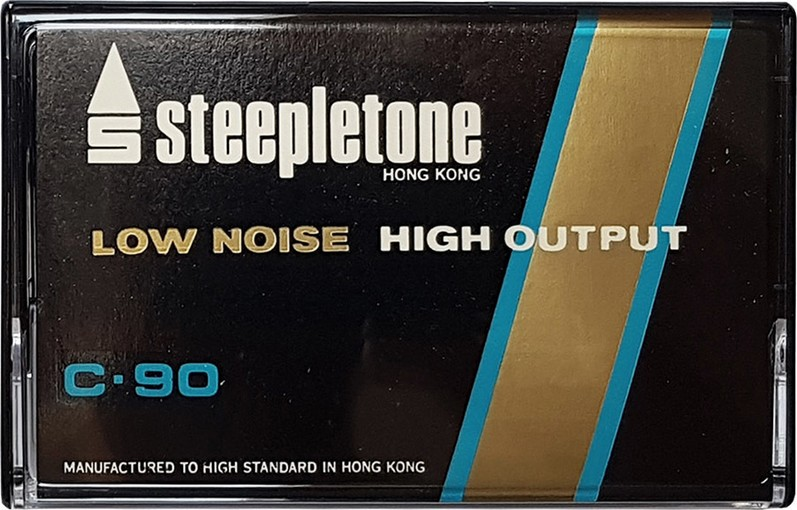 Compact Cassette Steepletone 90 Type I Normal Hong Kong