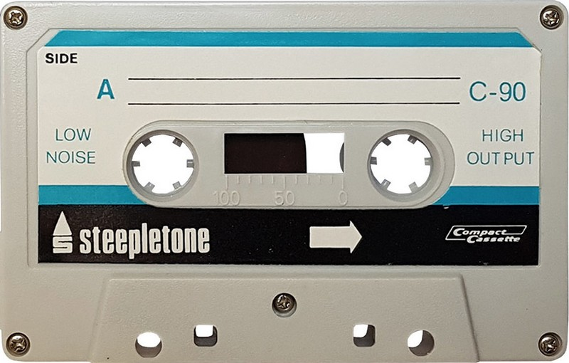 Compact Cassette Steepletone 90 Type I Normal Hong Kong