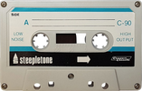 Compact Cassette Steepletone 90 Type I Normal Hong Kong