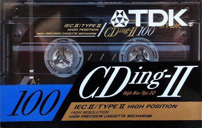 Compact Cassette: TDK  - CDing-II 100