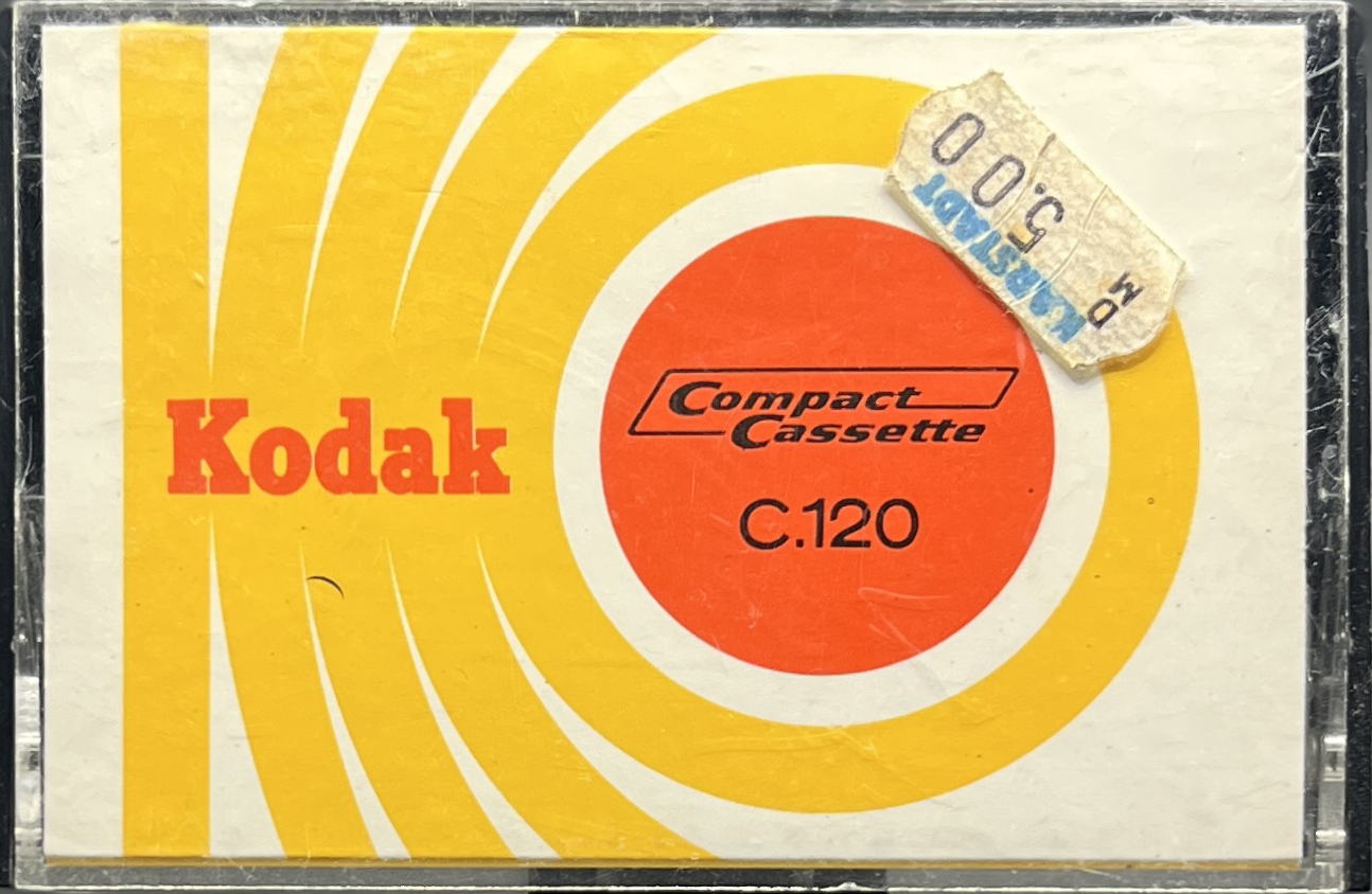 Compact Cassette Kodak 120 Type I Normal 1971 Europe