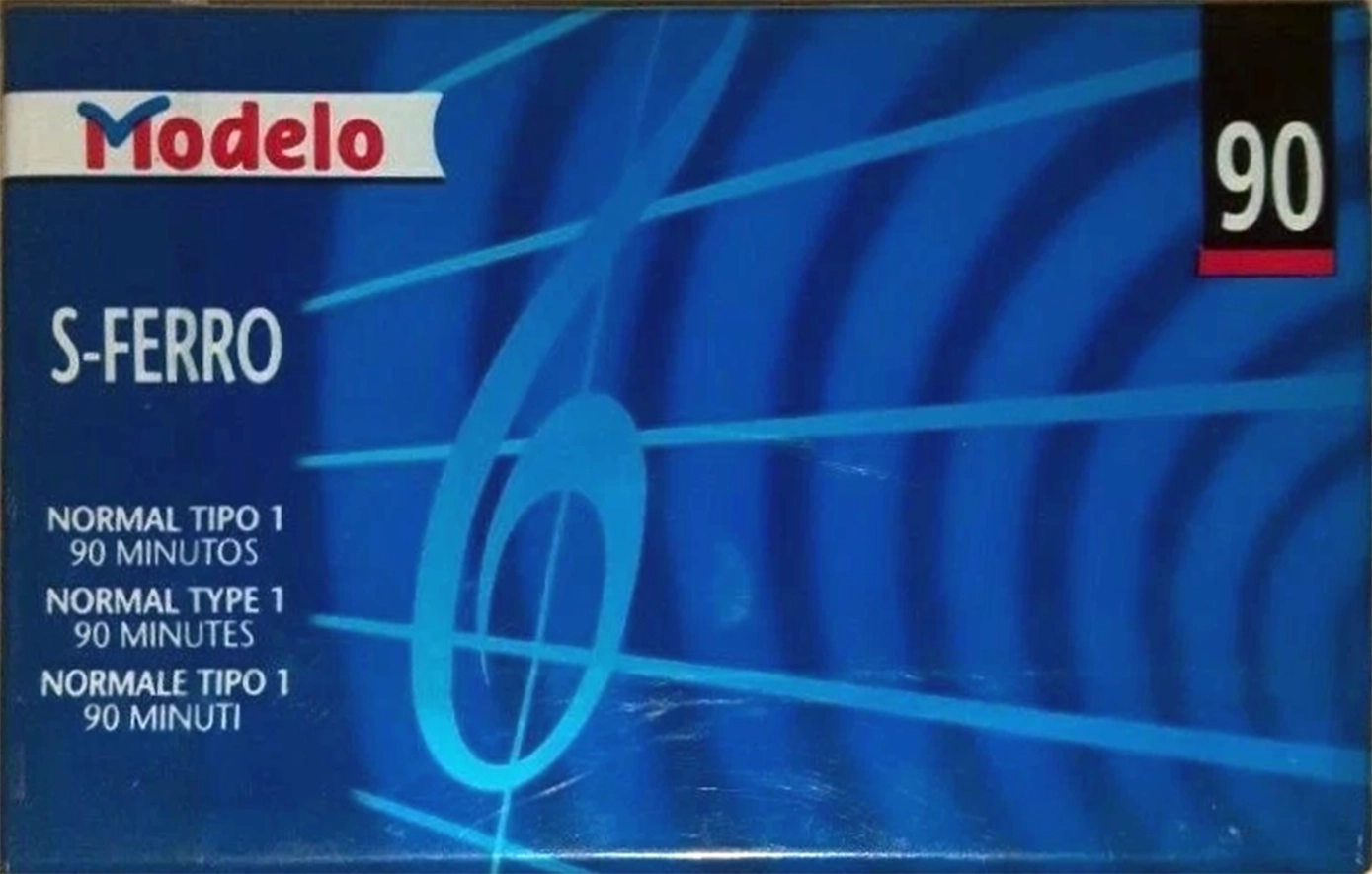 Compact Cassette Modelo S-Ferro 90 Type I Normal 1994 Portugal