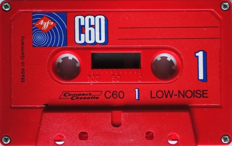 Compact Cassette AGFA 60 Type I Normal 1971 Germany