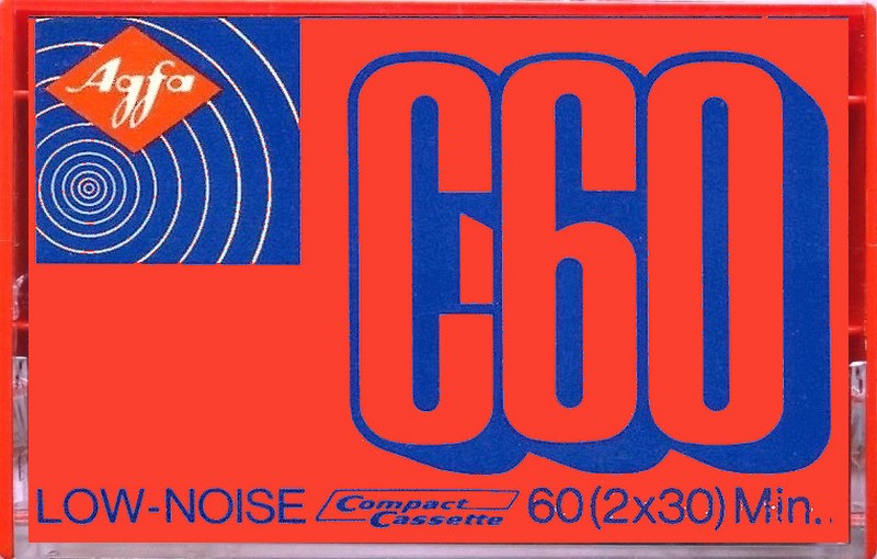 Compact Cassette AGFA 60 Type I Normal 1971 Germany