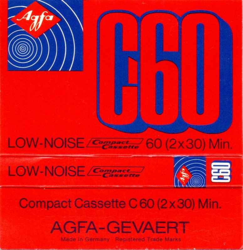 Compact Cassette: AGFA  -  60