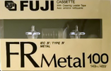 Compact Cassette Fuji FR Metal 100 Type IV Metal 1989 North America