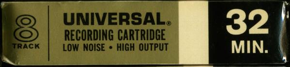 TRACK-8 Universal 30 Type I Normal 1973 USA