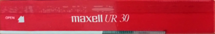 Compact Cassette Maxell UR 30 Type I Normal 1991 Europe