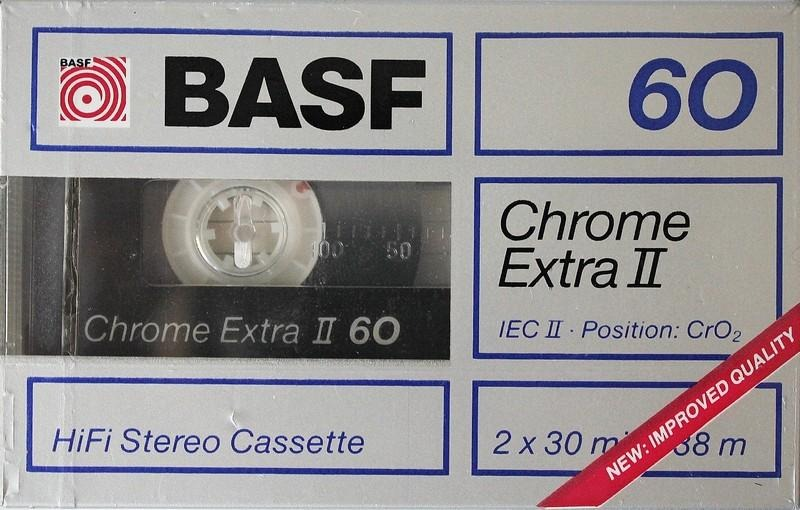 Compact Cassette: BASF  - Chrome Extra II 60