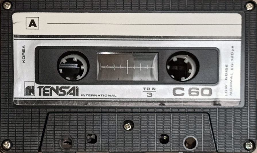 Compact Cassette Tensai TD N 3 60 Type I Normal 1981 Europe