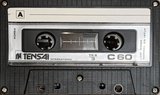 Compact Cassette Tensai TD N 3 60 Type I Normal 1981 Europe