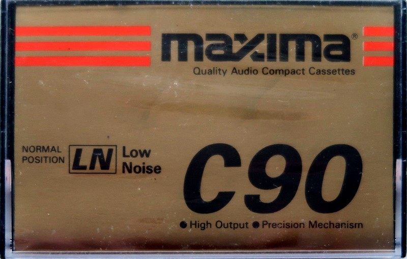 Compact Cassette Maxima 90 "LN" Type I Normal
