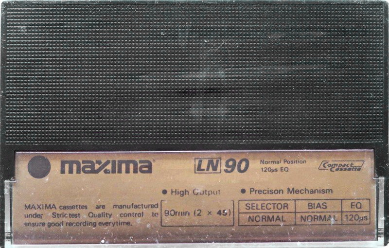 Compact Cassette: Unknown Maxima -  90