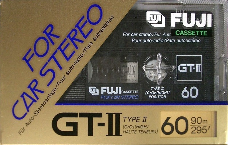 Compact Cassette Fuji GT-II 60 Type II Chrome 1982 Europe
