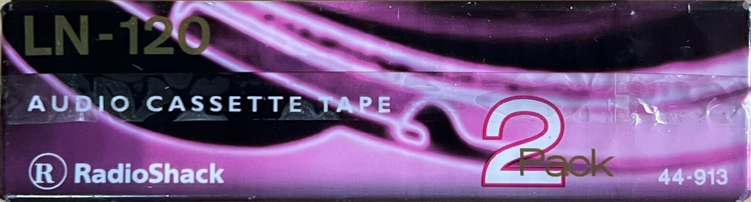 2 pack Radio Shack LN 120 Type I Normal 1997 USA
