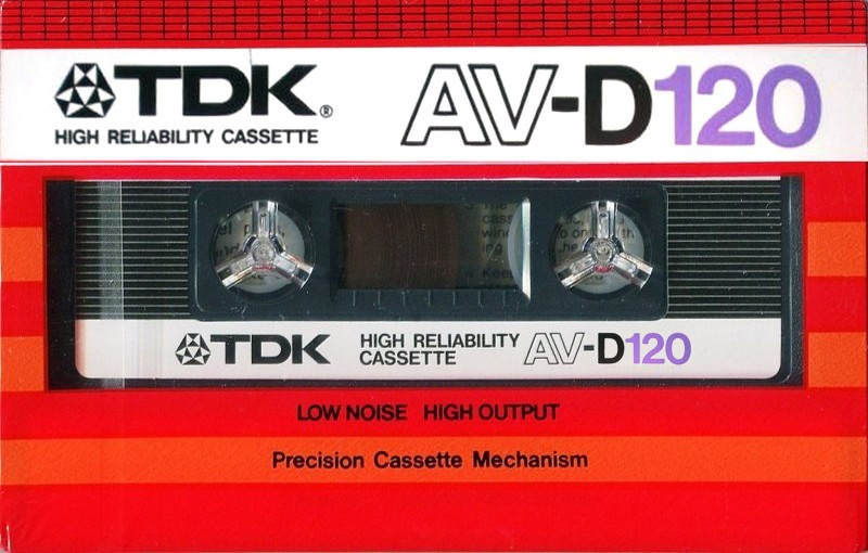 Compact Cassette: TDK  - AV-D 120