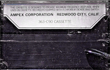 Compact Cassette Ampex 90 "363-C90" Type II Chrome 1972 USA