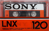 Compact Cassette Sony LNX 120 Type I Normal 1978 North America