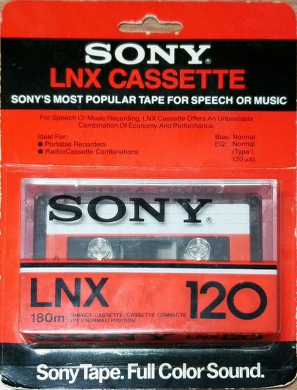 Compact Cassette: Sony  - LNX 120