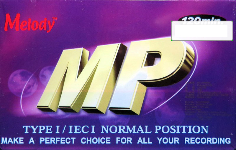 Compact Cassette Melody MP 120 Type I Normal 2000 Taiwan