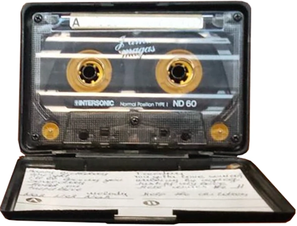 Compact Cassette Intersonic ND 60 "I Am... magas" Type I Normal 1989 Greece