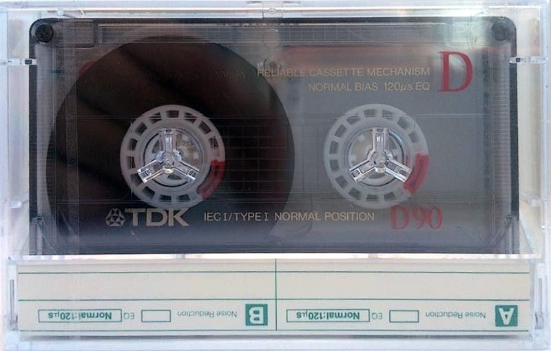 Compact Cassette TDK D 90 "Salem The Refreshest" Type I Normal 1989 Europe, USA