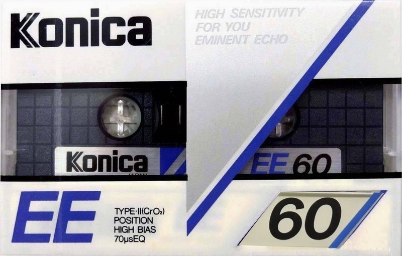 Compact Cassette Konica EE 60 Type II Chrome 1984 Japan