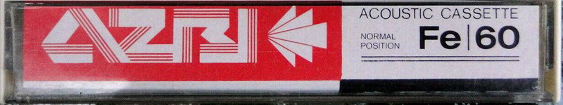 Compact Cassette Azbi 60 Type I Normal Hong Kong