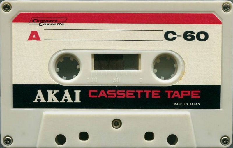 Compact Cassette Akai 60 Type I Normal 1971 Japan