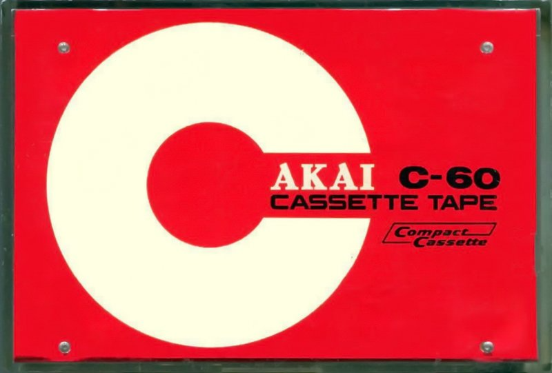 Compact Cassette Akai 60 Type I Normal 1971 Japan