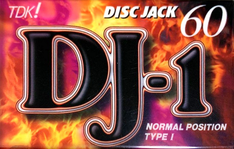 Compact Cassette TDK DJ1 Disc Jack 60 "DJ1-60N" Type I Normal 1996 Japan