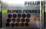 Compact Cassette Philips Super Ferro 90 Type I Normal 1979 Europe