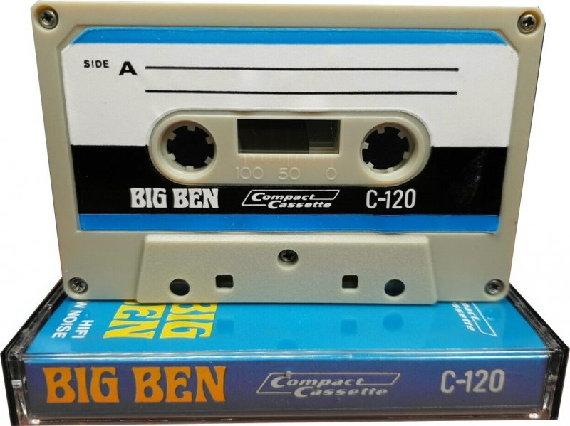 Compact Cassette Big Ben 120 Type I Normal 1978 Hong Kong