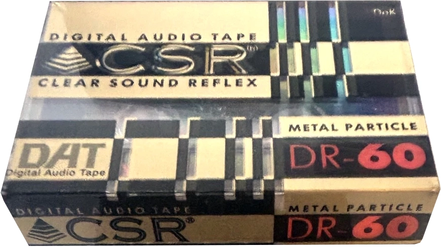 Digital Audio Tape CSR 60 Type IV Metal Germany