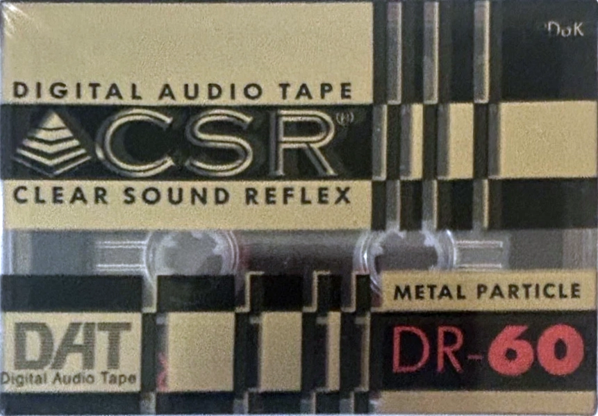 Digital Audio Tape CSR 60 Type IV Metal Germany