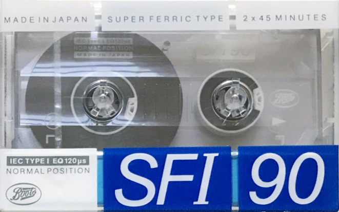 Compact Cassette: Maxell / Hitachi Boots - SFI 90