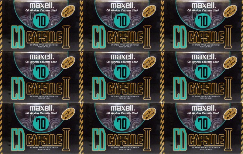 Compact Cassette: Maxell / Hitachi Maxell - CD Capsule II 70