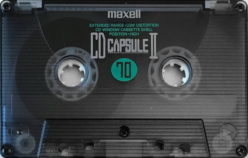 Compact Cassette: Maxell / Hitachi Maxell - CD Capsule II 70