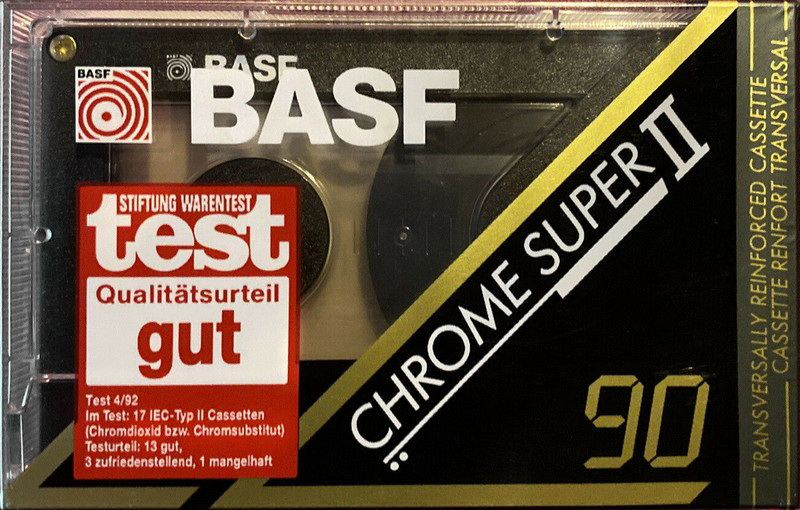 Compact Cassette: BASF  - Chrome Super II 90