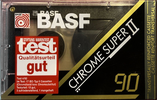 Compact Cassette BASF Chrome Super II 90 Type II Chrome 1991 Germany