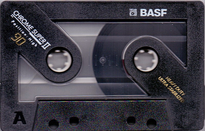 Compact Cassette BASF Chrome Super II 90 Type II Chrome 1991 Germany