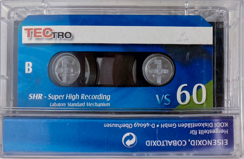 Compact Cassette Tectro 60 Type I Normal Germany