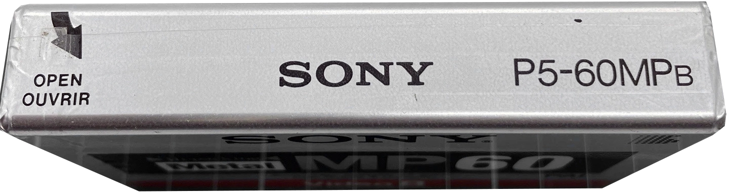 Video8, Hi8, Digital8 Sony MP 60 "P5-60MPB" Type IV Metal 1992 Europe