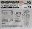 Compact Cassette Hema HQ 90 Type II Chrome 1990 Netherlands